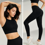 Two pieces Set - High Rise Seamless Lifting